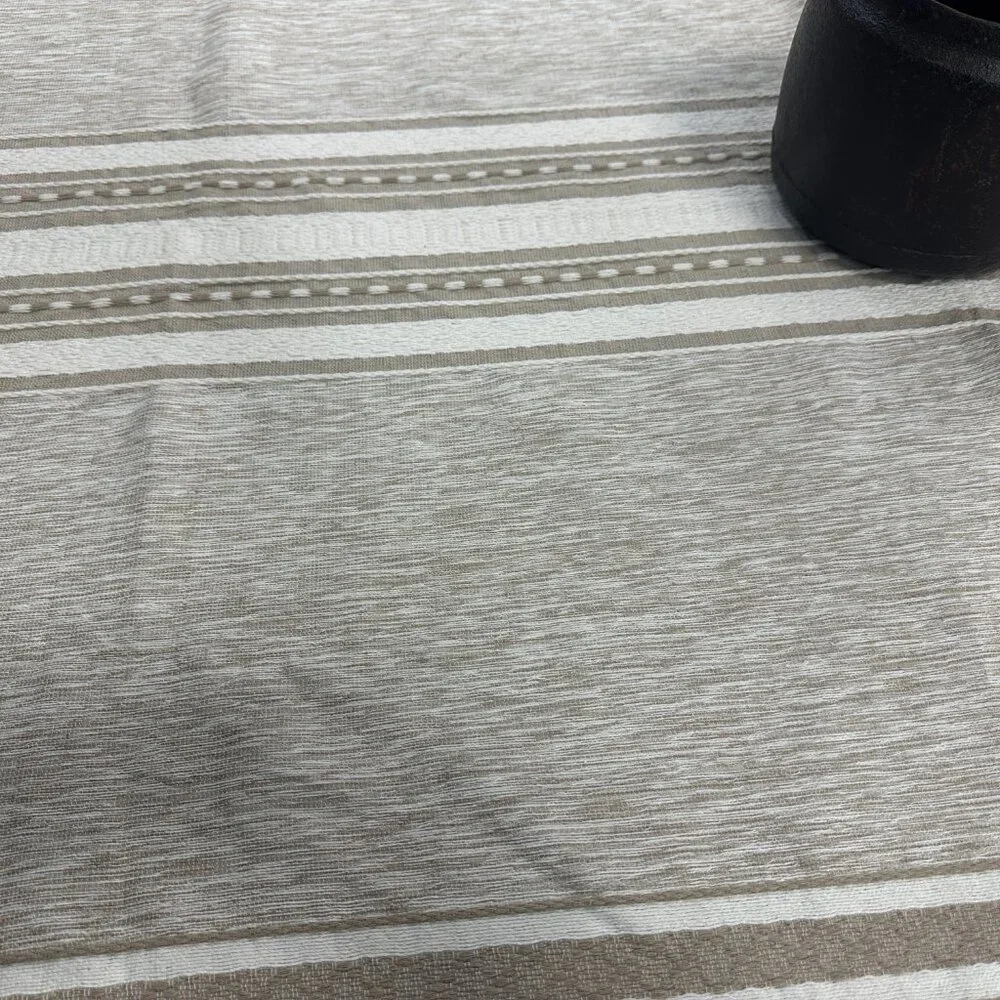 75'' Round Tablecloth from Oaxaca Mexico made with 100 % Handloom cotton fabric.